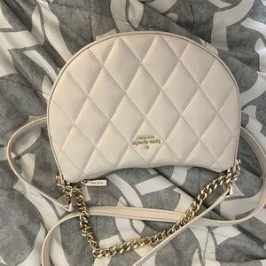 White quilted Kate Spade Crossbody